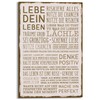REINDERS Denke positiv Wall Picture 60 x 90 cm