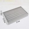 Vellure Velvet Jewelry Organizer Drawer Tray – Stackable Compartments for