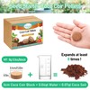 Legigo 100 Pcs 30mm Organic Coco Coir Pellets for Plants-