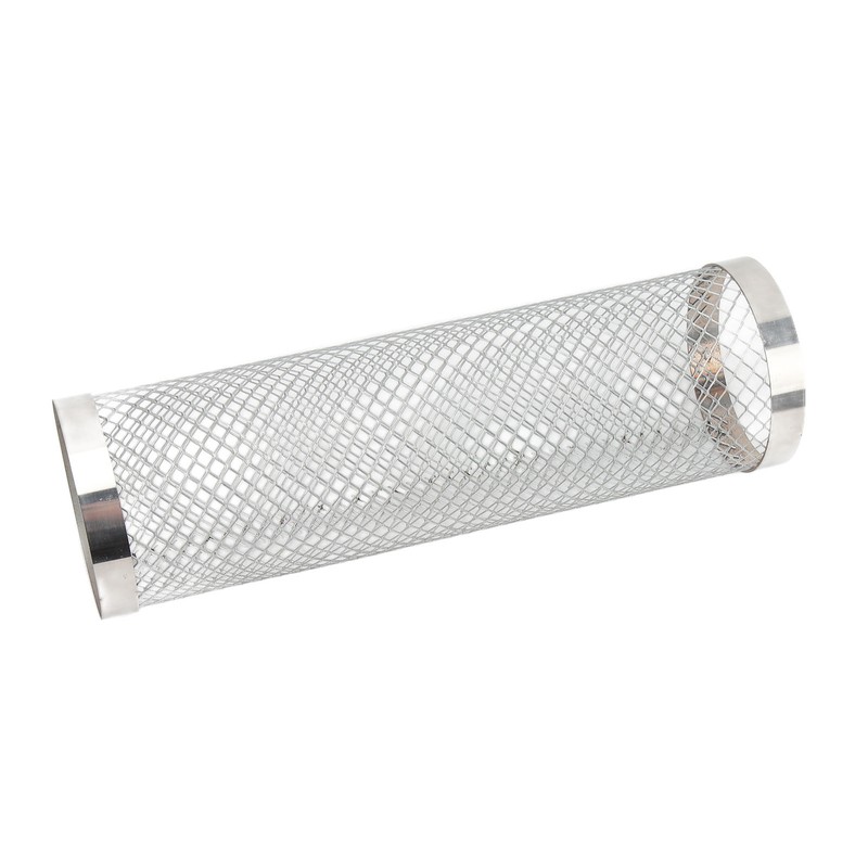 Stainless Steel Rolling Grilling Basket Wire Mesh Cylinder Grill Basket