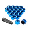 19mm Car Wheel Hub Lugs Nuts Bolts Cover Protective Cap