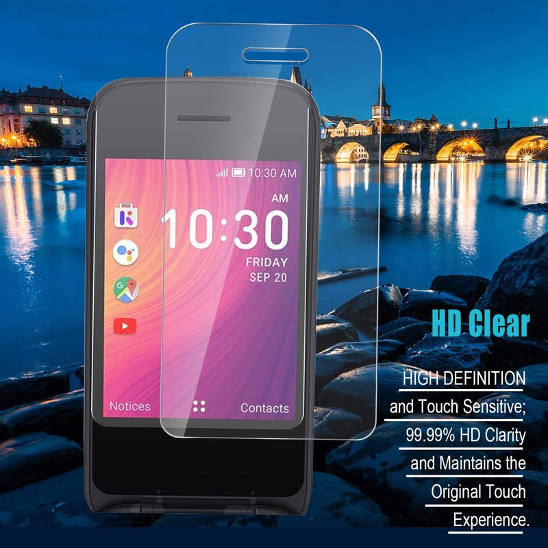 Zeking [4 Pack] Designed for Alcatel Go Flip 4 /