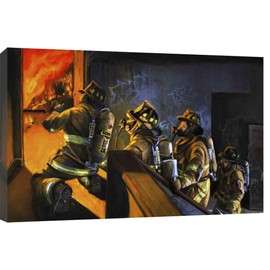 GRANDART.COM - Fire Floor - Canvas Wall Art By Paul Walsh