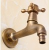 HappyHome Antique Retro Faucet Brass Lavatory Faucet Bathroom Faucet, Gardening