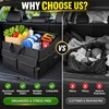 Collapsible Car Trunk Organizer for Cargo Storage – 54cm Waterproof