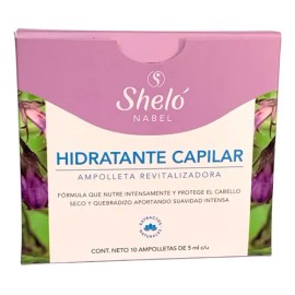 Hidratante Capilar Ampolleta Revitalizadora Shelo 10/5ml