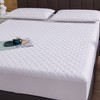 Twin Size Waterproof Mattress Protector, Quilted Cooling Fitted Bed Mattress