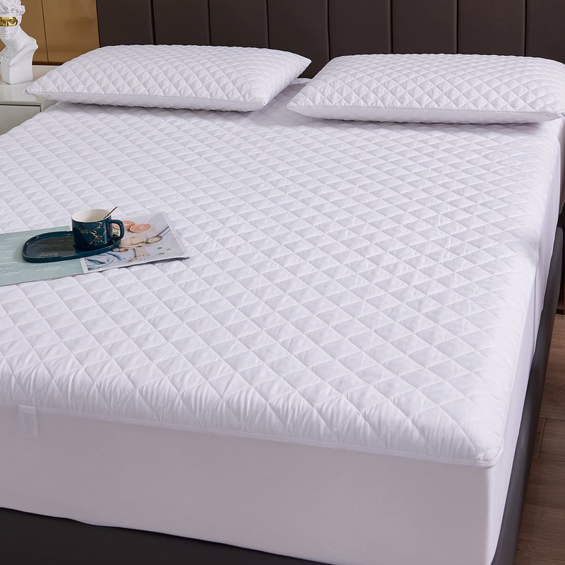 Twin Size Waterproof Mattress Protector, Quilted Cooling Fitted Bed Mattress