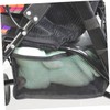 ibasenice Stroller Storage Basket - 2PCS Baby Stroller Basket Nappy