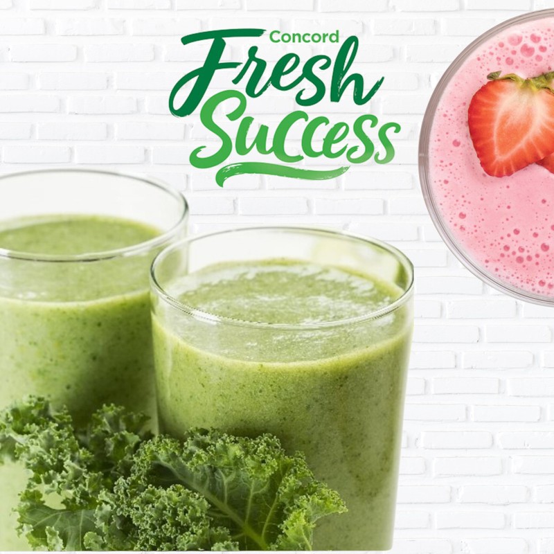 Concord Foods Orange Smoothie Mix - Citrus Flavor with No