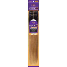 Outre Human Hair Purple Pack Yaki Clip-In 7pcs 18" (C4/30)