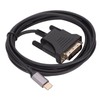 USB C 3.1 to DVI Cable 190cm/74.8in Clear Stable Type
