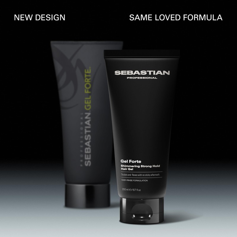 Sebastian Professional GEL FORTE Shimmering Strong Hold Hair Gel (200ml)