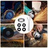6PCS Angle Grinder Attachments, M14 Thread Self Locking Plate with