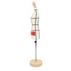 Miniature Dress Form with Stand Wood Base Sewing Mannequin Body