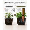 vensovo 4 Pack Terracotta Plant Watering Spikes, Cute Frog Automatic