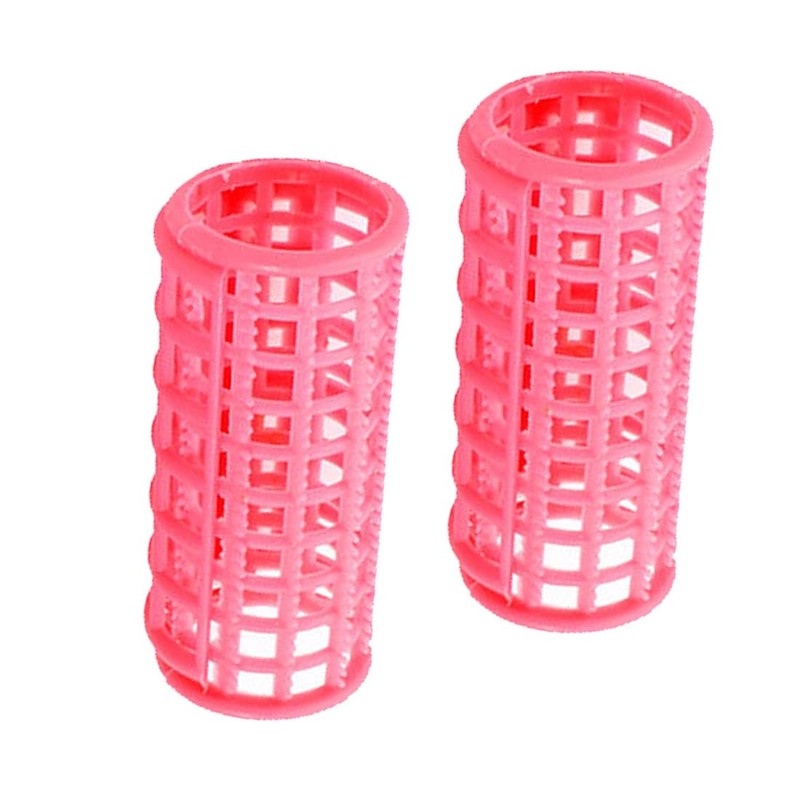 uxcell Hair Roller Curlers Set, 12 Pcs Plastic Hairdressing Self