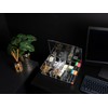 Addis Multi Compartment Clear Acrylic Make Up Cosmetic Craft Diy