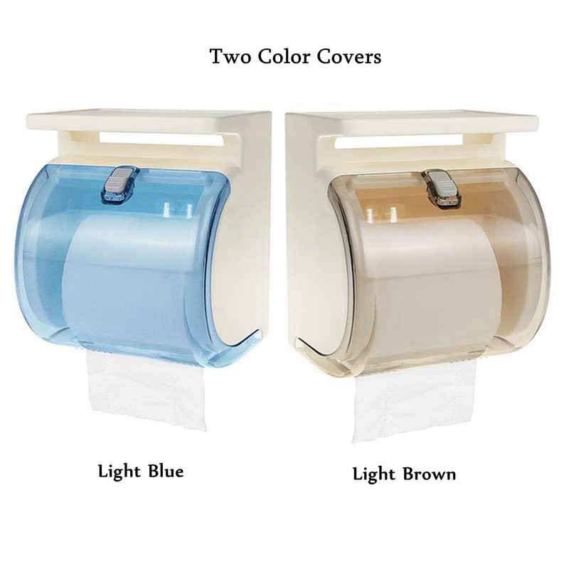 TIAN CHEN Toilet Paper Holder Wall Mount, Waterproof Cat Proof