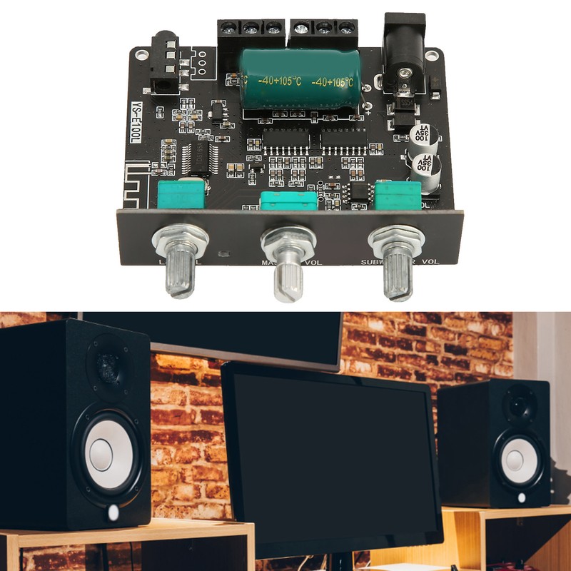 Digital Power Amplifier Module 2.1 Channel 50W 500W 100W Treble