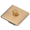 Dimmer Light Switch Stainless Steel Golden Colour Elegant Scratch-Resistant Durable