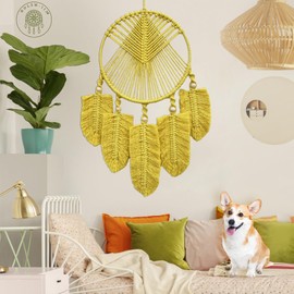 Boho Dream Catcher, Tapestries Dream Catchers, Macrame Dream Catchers, Handmade Wall Tapestry Dreamcatchers for Boho Tapestry Wall Hanging, Bohemian Decor, Macrame Wall Decor, Macrame Wall Hanging.