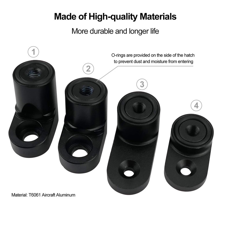 Qnbes - Kit extensor de alerón trasero para Ford Focus