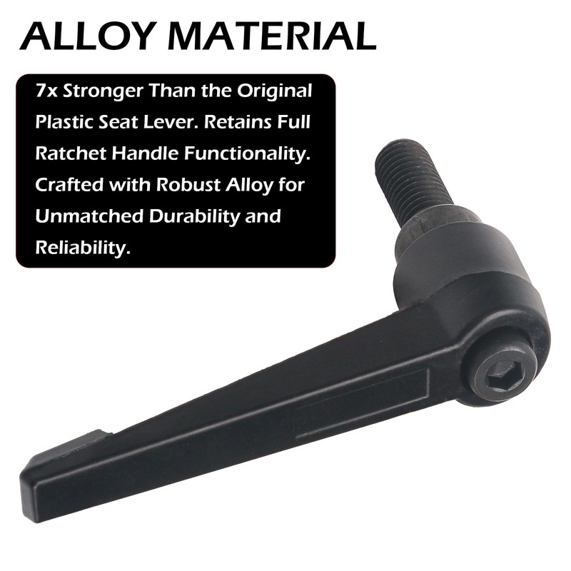AQDD Exercise Bike Seat an Handle Height bar Adjustment Lever