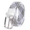 QAZSE Elastic Golf Belts for Men Womens Causal Stretch Elastic