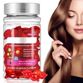 Cápsulas para el Cuidado del Cabello, Aceites para el cuidado del cabello, Capsulas de Vitamina e para Cabello, Que Contienen Vitaminas, Aceite de Nueces, Nutrición Profunda del Cabello(1 PCS)