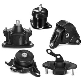 A-Premium Engine Motor Mount and Transmission Mount Kit Compatible with Honda Accord 2008-2012, Crosstour 2012-2015 & Acura TSX 2009-2014, 2.4L Only, 5-PC Set, Replace# 50870-TA0-A01