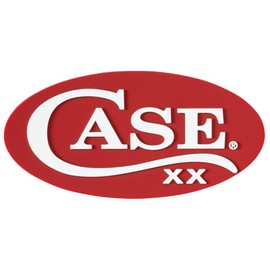 CASE XX Knives Red and White Rubber 50259 Hook & Loop Patch