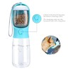 LURI Botella de Agua y Comida para Perro Dos en