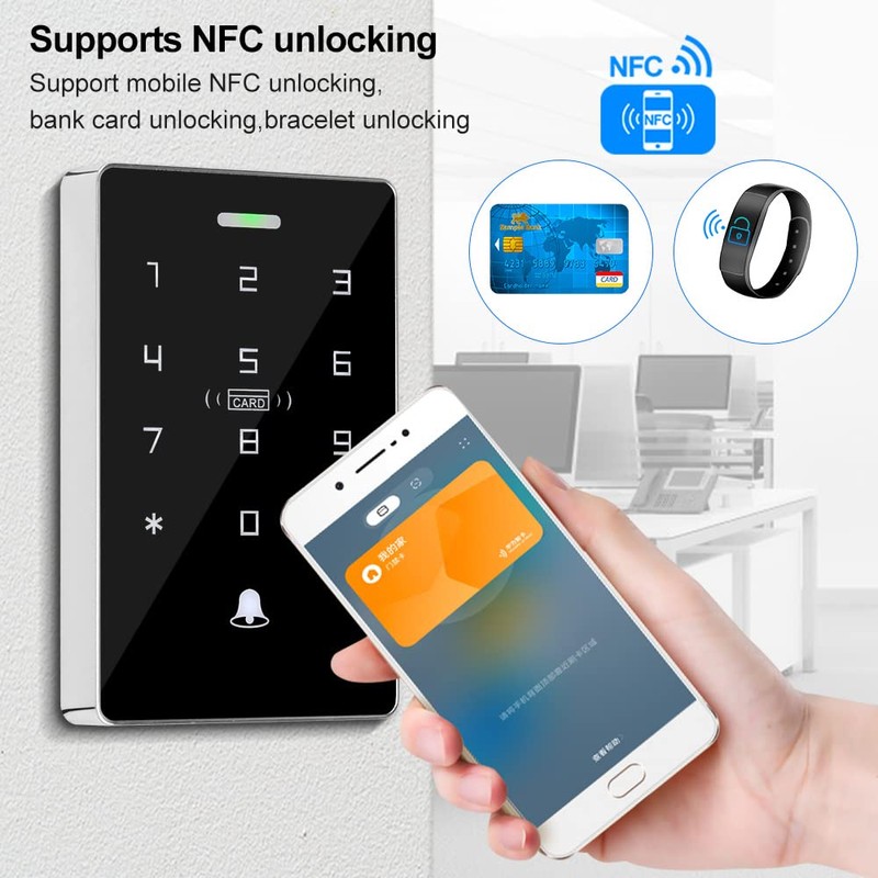 FTes RFKits IP68 Weatherproof NFC Dual Frequency Access Control System