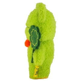 Sunlemon P-9502 Fluffy Tatton Plush Toy, Stuffed Animal, Frog, Green, S, 5.1 x 2 x 5.9 inches (13 x 5 x 15 cm)