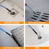 CHAVOR Pressure Washer Sewer Jetter Kit, 50 FT Hydro Drain