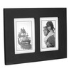 Malden Double 2x3 Picture Frame - Wide Real Wood Molding,