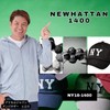 Newhattan Newhattan 1400 Stonewash Baseball Cap, 100% Cotton, Men's, Women's,