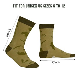 Nucinzua Christmas Socks Gifts For Men, Birthday Gifts For Men,Dad Gifts,I'd Rather Be Hunting Socks, Funny Gifts For Him,Grandpa