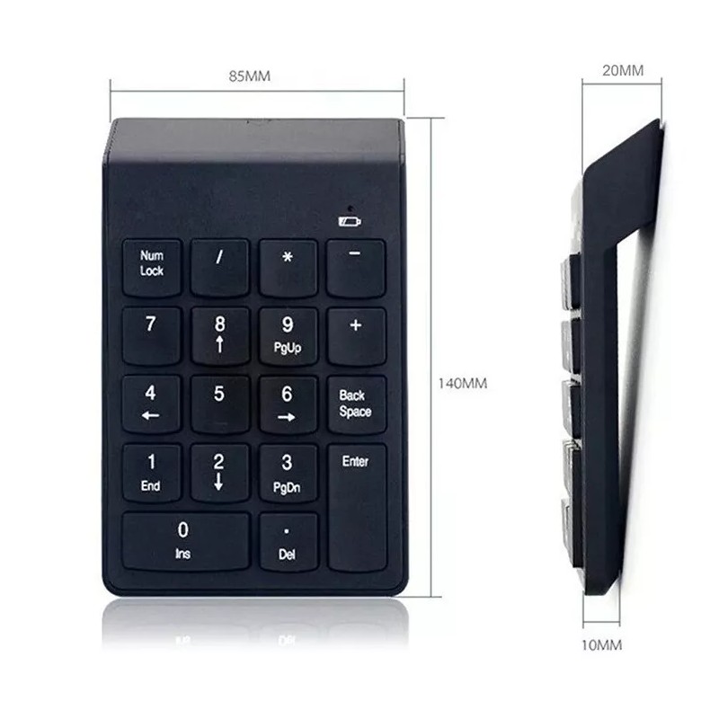 Alien Technology Mini Teclado Numérico Usb 19 Teclas Pc Mac