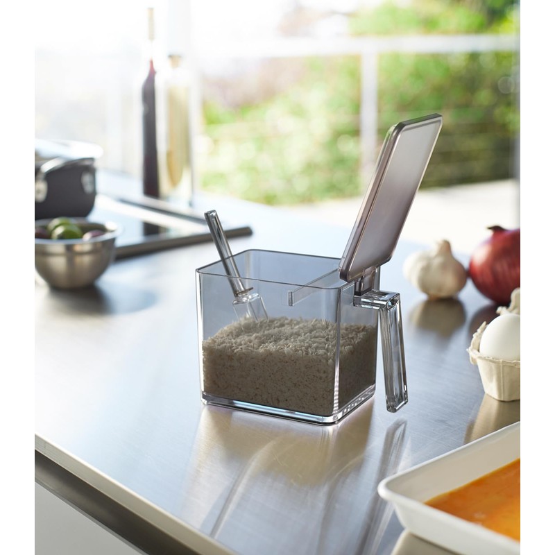 Yamazaki 2870 Seasoning Stocker Tower L Black