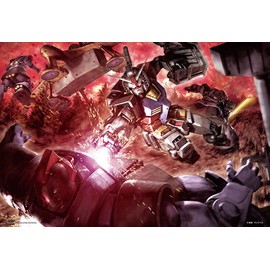Mobile Suit Gundam (M81-732) Jigsaw Puzzle, Super Battle with the Black Triple Stars, 1000 Micropiece