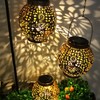 Patio Lawn Spherical Skeleton Projection Lamp Metal Butterfly Dragonfly Hummingbird