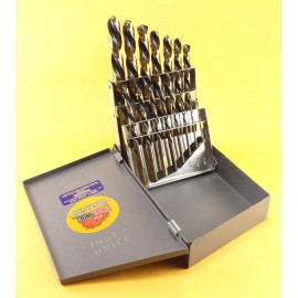 Drill Hog 15 Pc Left Hand Drill Bit Set Reverse Drill Flutes Lifetime Warranty Drill Hog®