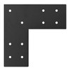 heneng 4 Pcs Flat Mending Plates for 4x4 Post, L