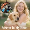 LZXLXS Dog Memorial Suncatcher, Loss of Dog Sympathy Gift for
