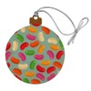 GRAPHICS & MORE Jelly Bean Candy Pattern Wood Christmas Tree
