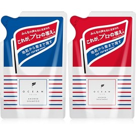 AQUA NOA Ocean Rico Shampoo Treatment Refill Set, 11.8 fl oz (350 ml) Each Answer Shampoo Answer Treatment