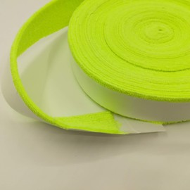 phalatina Thin Fiber Towel Grip Tape, Plenty of 32.8 ft (10 m), Badminton, Tennis, Squash, End Tape, Wrap Around 15 Times (Fluresent Green)