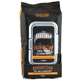 Men's Energizing Face + Body Cleansing Wipes - 60Ct